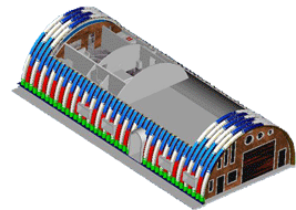 拱形屋頂結(jié)構(gòu)詳解及其多場(chǎng)景應(yīng)用優(yōu)勢(shì)拱形屋頂安裝過程